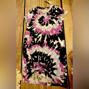 🆕 Justice Tie Dye T-Shirt Dress 👗
